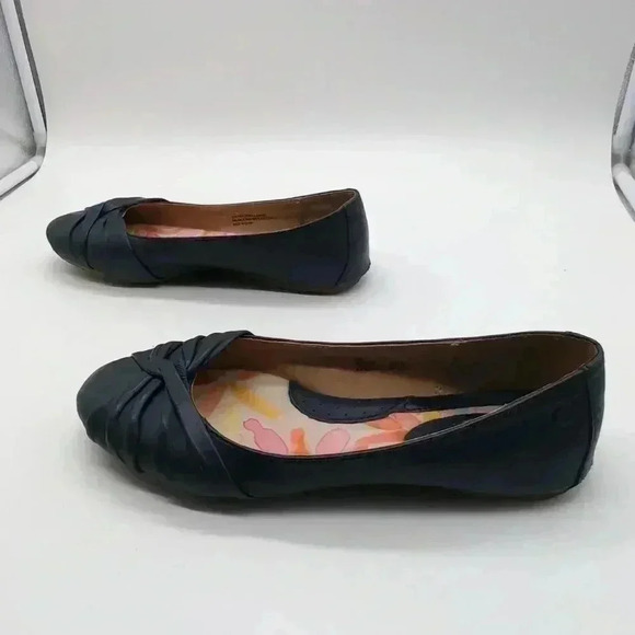 Born Molly Driving Flats Shoes sz 8 Navy Blue - Picture 3 of 9